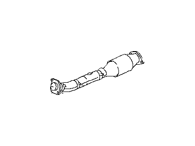 Infiniti 20020-1LA0A Front Exhaust Tube Assembly