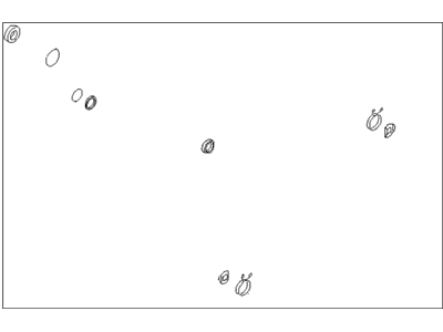 Infiniti 49297-0W025 Seal Kit-Housing, Power Steering Gear