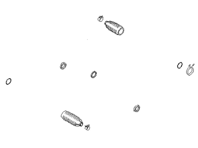 Infiniti 49297-EG026 Seal Kit-Rk, Power Steering Gear