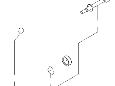 Infiniti 30611-7J125 Piston Kit-Clutch Master Cylinder