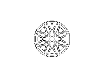Infiniti D0300-7J127 Aluminum Wheel