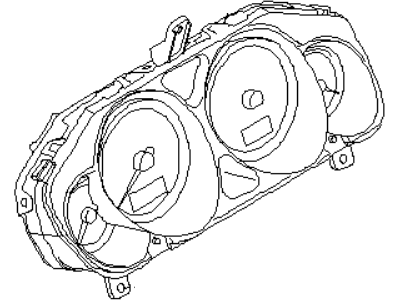 Infiniti 24820-1NP0C Instrument Cluster Speedometer Assembly