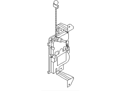 Infiniti 84680-60U20 Trunk Opener Actuator