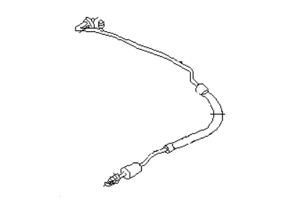Infiniti 92480-6P100 Hose-Flexible, Low