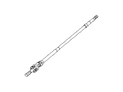 Infiniti 48820-62J11 Shaft Assy-Steering Column, Upper