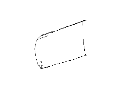 Infiniti H0152-1LAMA Panel - Front Door, Outer RH