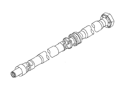 Infiniti 37000-3WG0B Shaft Assembly PROPELLER