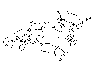 Infiniti 14002-F6611 Manifold-Exhaust