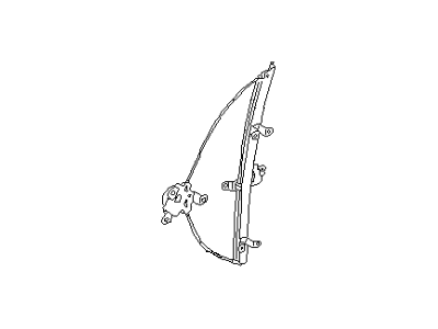 Infiniti 80720-10Y11 Door Window Regulator Assembly, Right