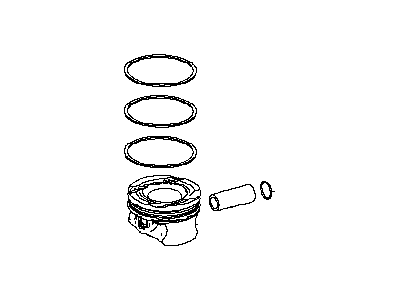 Infiniti A2010-5CA0C Piston-W/Pin