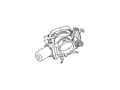 Infiniti 16119-67U01 Chamber Assy-Throttle