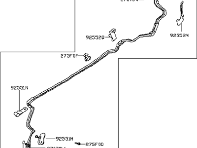 Infiniti 92460-9NB0A Pipe-COOLERER