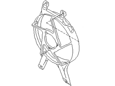 Infiniti 92123-6P013 Shroud-Condenser
