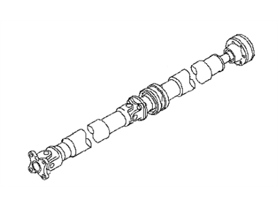 Infiniti 37300-1CA3B Shaft Assembly-Rear PROPELLER