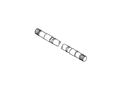 Infiniti 39205-JK50A Shaft-Front Drive, RH