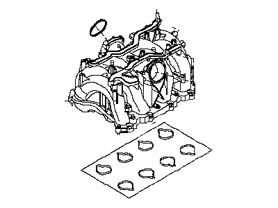 Infiniti 14001-1CA0A Manifold Assy-Intake