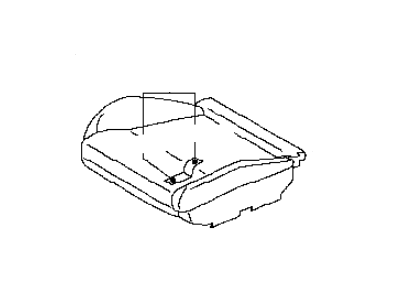 Infiniti 87350-EH04A Cushion Assembly - Front Seat