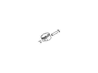 Infiniti A2010-60U02 Piston, W/PIN