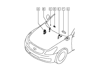 Infiniti 284B1-CG302 Body Control Module Controller Assembly