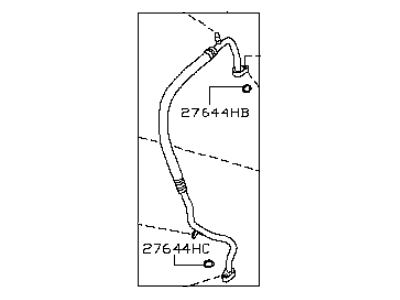 Infiniti 92480-5DB4A Hose-Flexible, Low