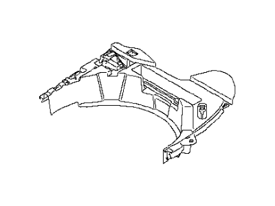 Infiniti 84975-1BA0A Box Assy-Luggage Side, RH