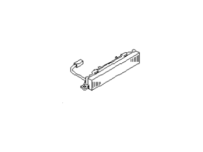 Infiniti 26590-AC500 Lamp Assembly-Stop, High Mounting