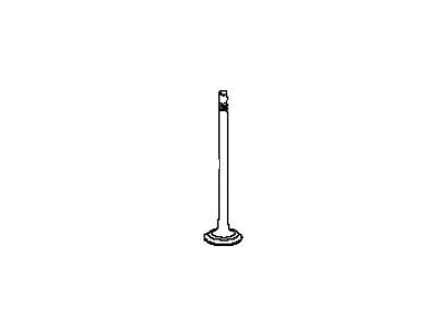 Infiniti 13202-5CA0A Valve-Exhaust