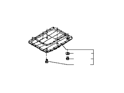 Infiniti 31390-1XJ0A Oil Pan Assembly