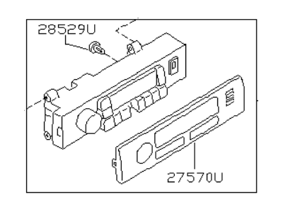 Infiniti 27500-2L900 Control Assembly