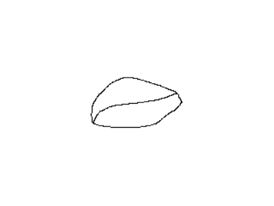 Infiniti 96374-4GA0H Inside Mirror Body Cover, Left