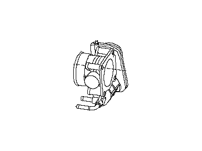 Infiniti 16119-1CA0D Chamber Assy Throttle