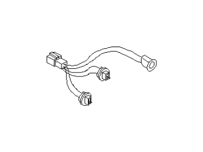Infiniti 26551-6P000 Socket Assy-Rear Combination Lamp