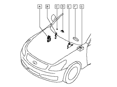 Infiniti 284B1-JK15C Body Control Module