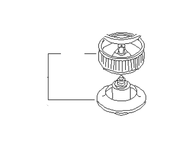 Infiniti 27220-10Y60 Fan & Motor BLR