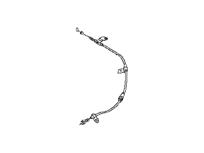 Infiniti 36531-EG00A Cable Assy-Brake, Rear LH