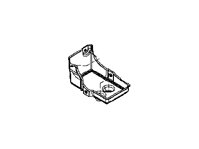 Infiniti 64860-1LA0A Bracket Battery