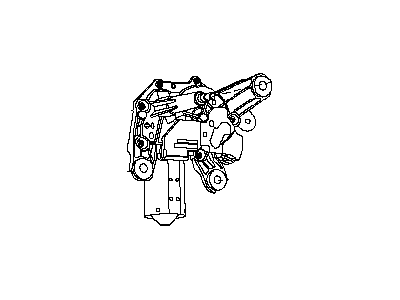 Infiniti 28710-3JA0B MOTR Re W/WIPER