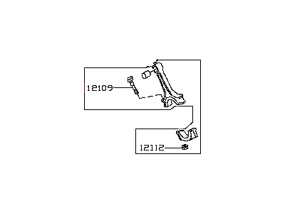 Infiniti 12100-AR001 Rod Comp-CONECT