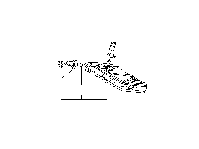 Infiniti 27140-60U00 Core Assembly-Heater