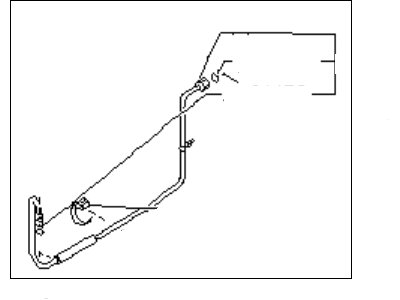 Infiniti 92443-F6605 Tube-Front Cooler, High B