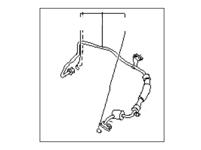 Infiniti 92480-F6605 Hose-Flexible, Low