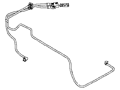 Infiniti 24105-1CA0A Cable Assy-Battery To Starter Motor