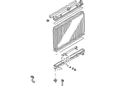 Infiniti 21460-F6600 Radiator Assembly