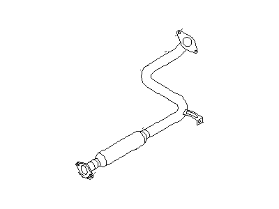 Infiniti 20300-62J10 Exhaust Sub Muffler Assembly