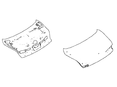 Infiniti H430M-6AEMA Lid-Trunk