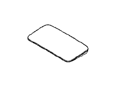 Infiniti 91210-5ZA0A Lid Assy-Sunroof, Slide