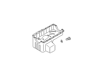 Infiniti 11110-10Y00 Engine Oil Pan