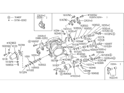 Infiniti 16119-67U11 Part Not Available