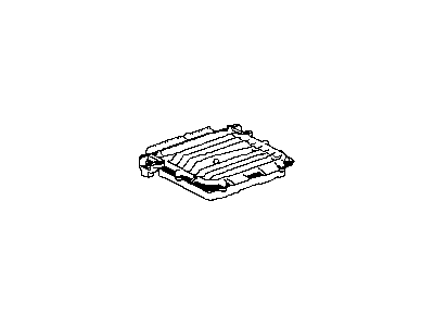 Infiniti 23703-1MG1A Blank Engine Control Module
