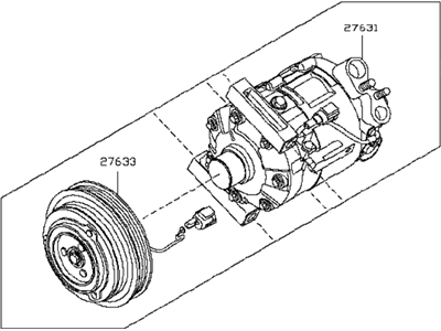 Infiniti 92600-EG000 Compressor-Cooler